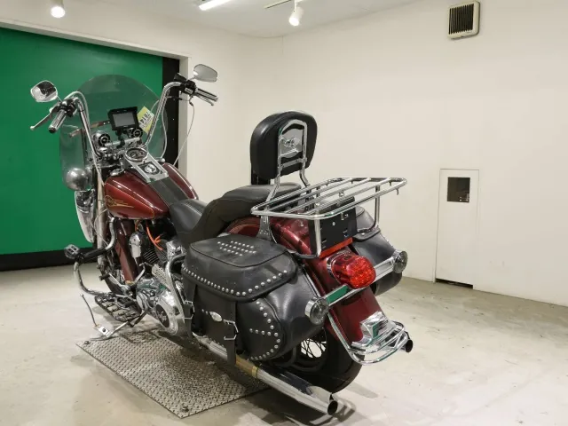 Harley-Davidson FLSTC1580 2007, красный, фото 6