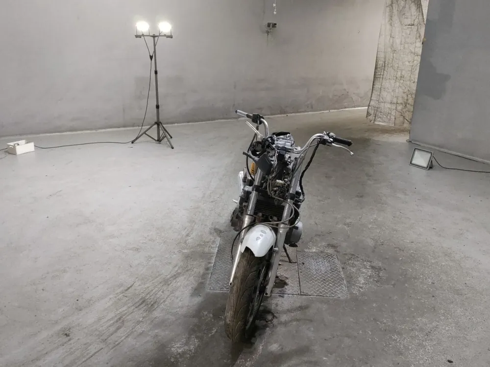 Kawasaki Zephyr 400, белый, фото 3
