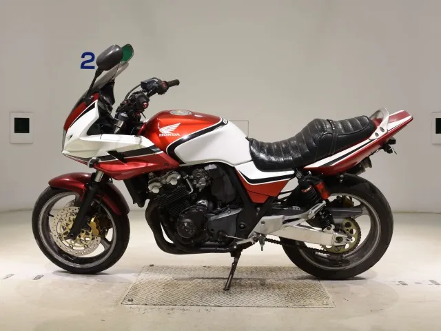 Honda CB400 Super Four 2006, белый, красный, фото 2