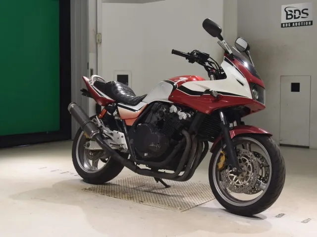Honda CB400 Super Four 2006, белый, красный, фото 3