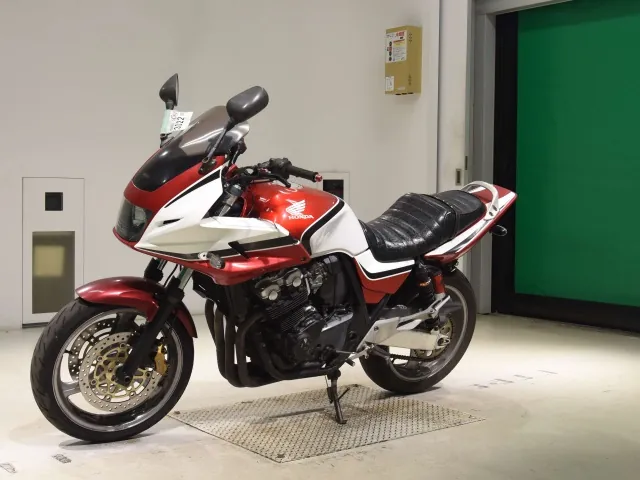 Honda CB400 Super Four 2006, белый, красный, фото 4