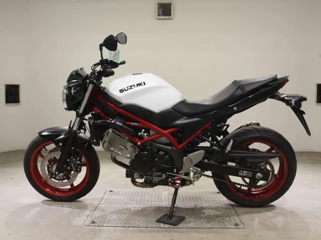 Suzuki SV650 2021, white | black, фото 2