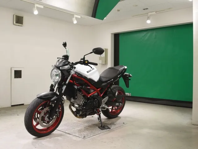 Suzuki SV650 2021, white | black, фото 4