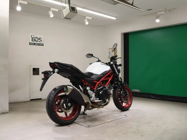 Suzuki SV650 2021, white | black, фото 5