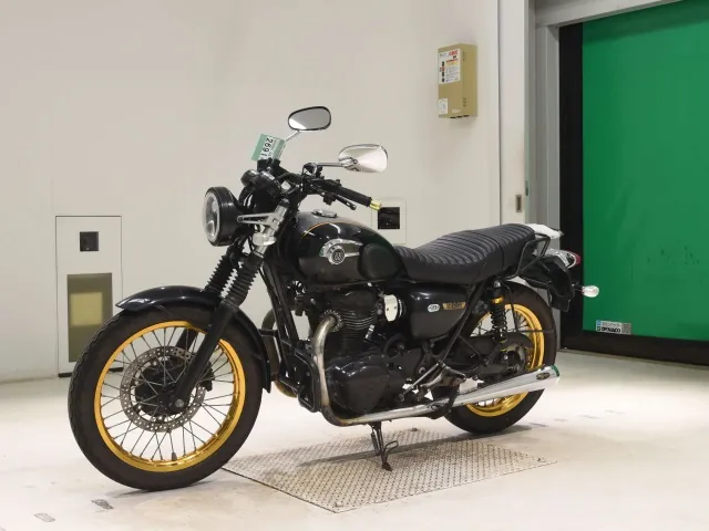 Kawasaki W800 2012, чёрный, фото 4