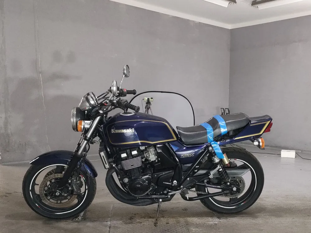 Kawasaki ZRX400-II 2010, синий, фото 2