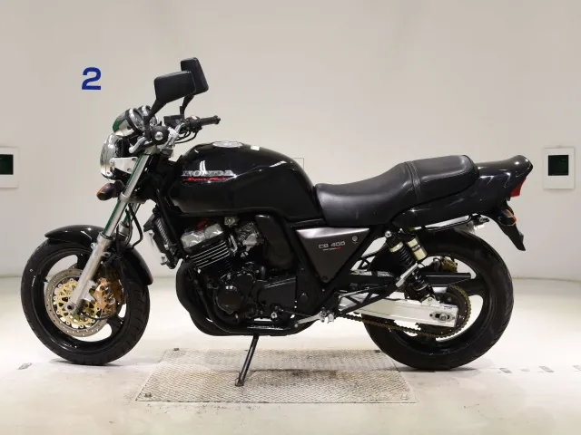 Honda CB400 1996, чёрный, фото 2
