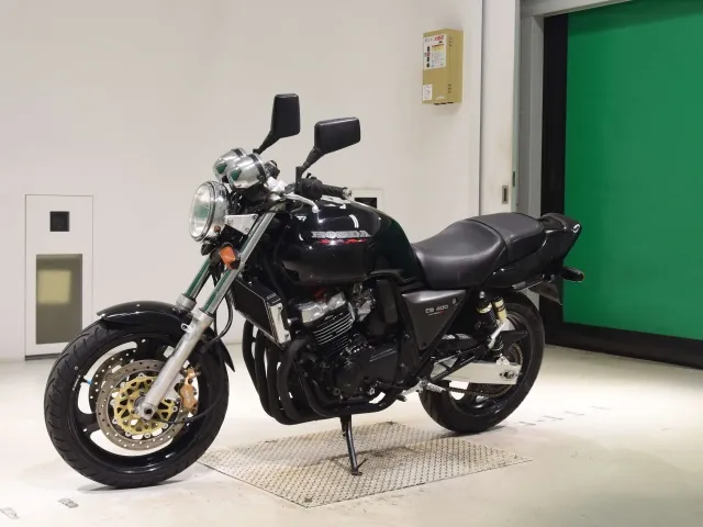 Honda CB400 1996, чёрный, фото 4