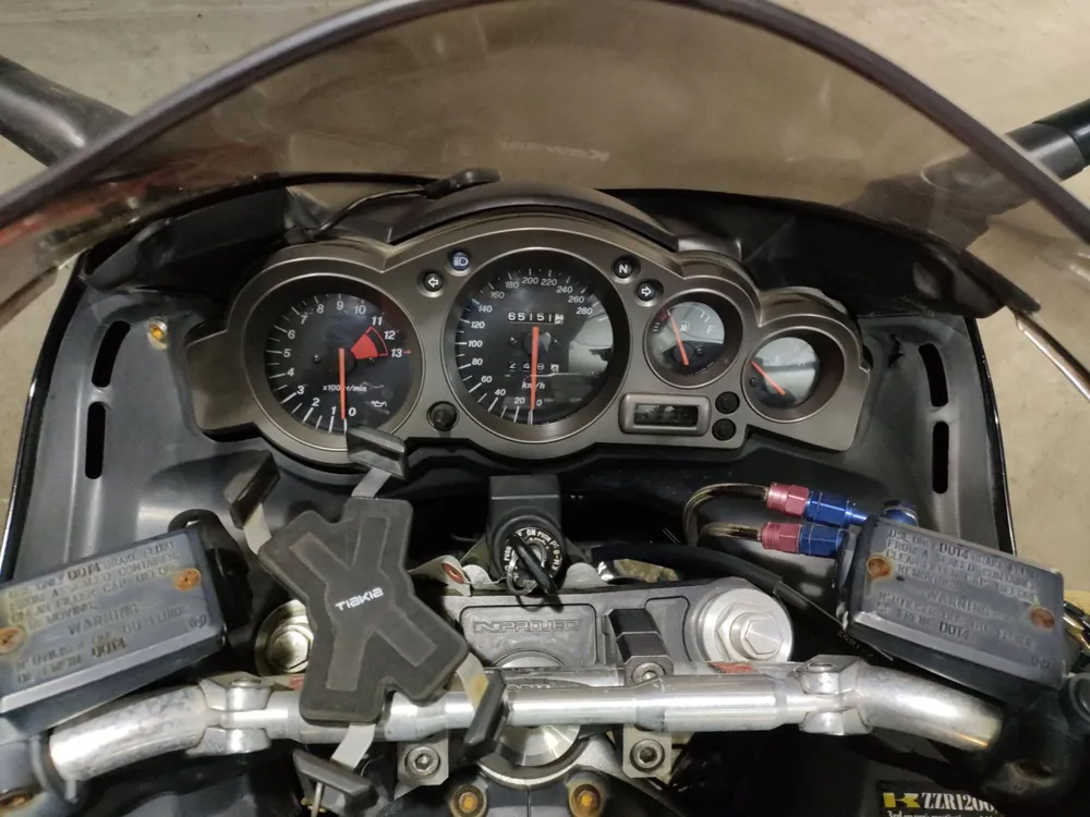 Kawasaki ZZ-R1200 2002, чёрный, фото 5