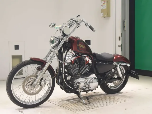 Harley-Davidson XL1200V 2013, красный, чёрный, фото 4
