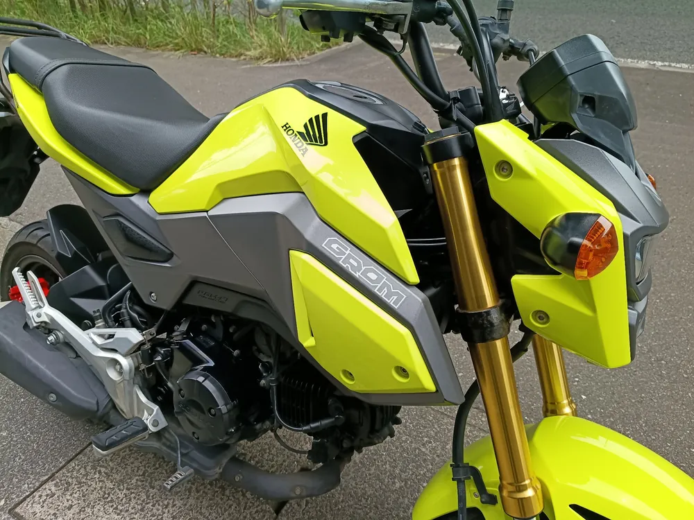 Honda Grom, жёлтый, фото 17