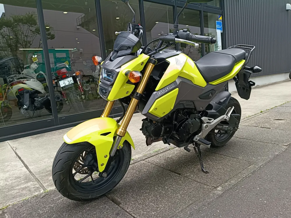 Honda Grom, жёлтый, фото 6