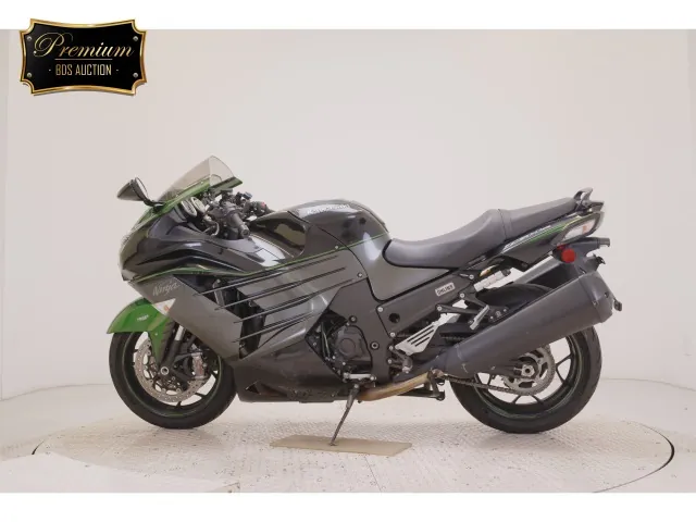 Kawasaki ZX-14RA 2019, black | green, фото 2