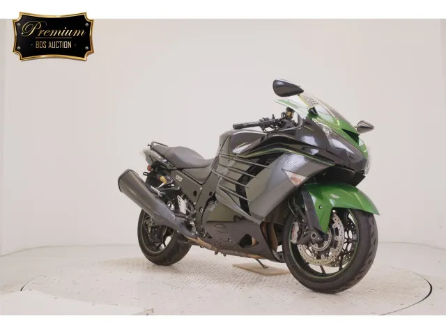 Kawasaki ZX-14RA 2019, black | green, фото 3