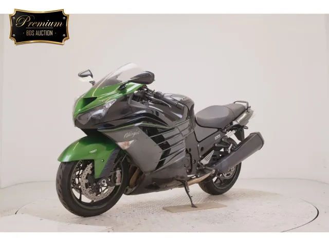Kawasaki ZX-14RA 2019, black | green, фото 4