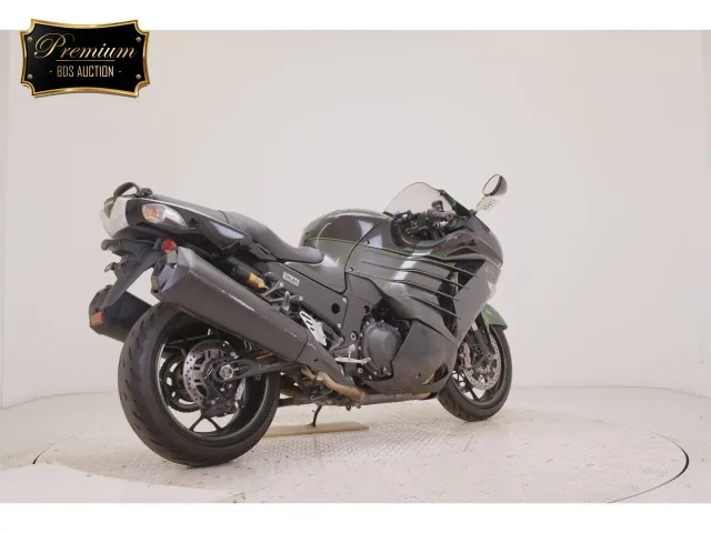 Kawasaki ZX-14RA 2019, black | green, фото 5