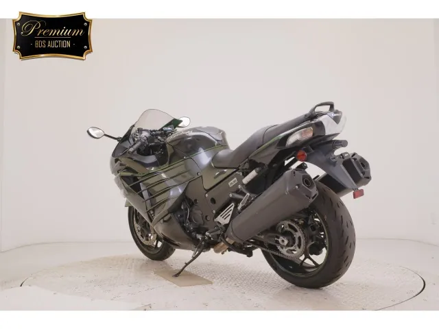 Kawasaki ZX-14RA 2019, black | green, фото 6