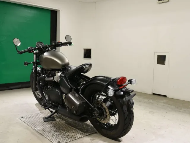 Triumph Bonneville Bo Bar 2019, matt gun, фото 6