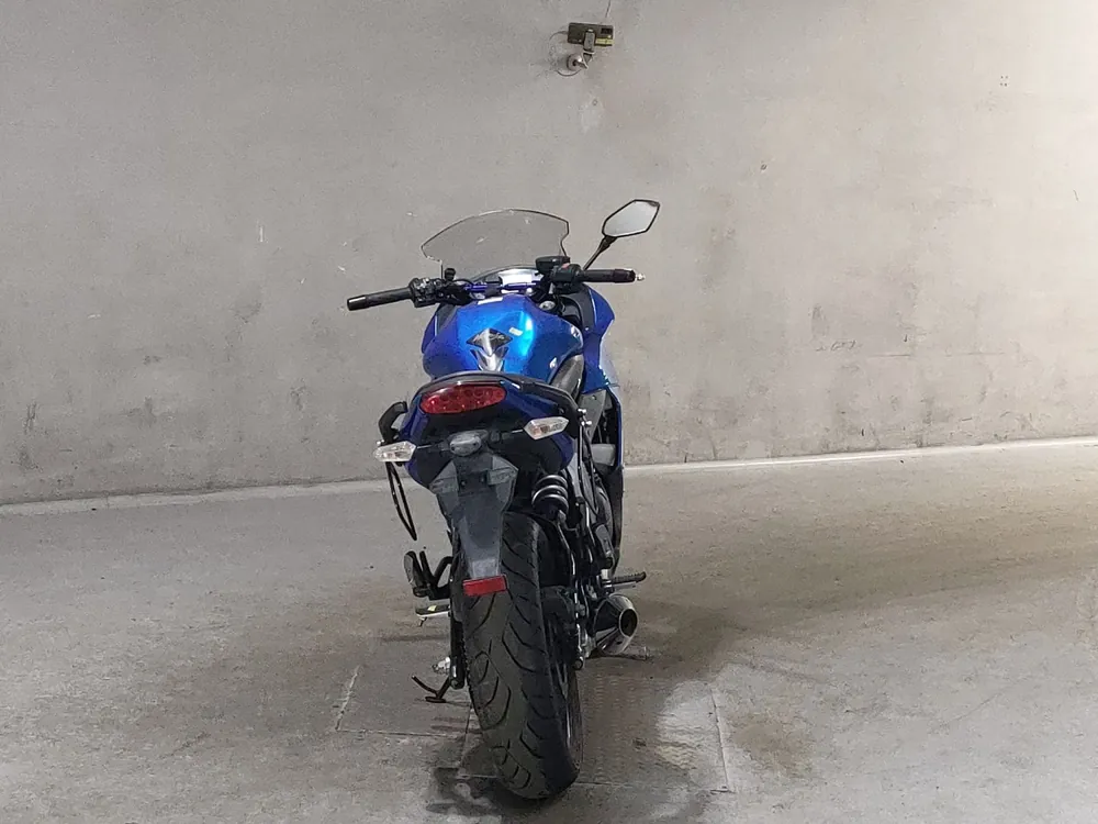 Kawasaki Ninja 400R 2012, синий, фото 4