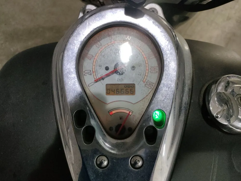 Yamaha Drag Star 400 Classic 2001, чёрный, фото 5