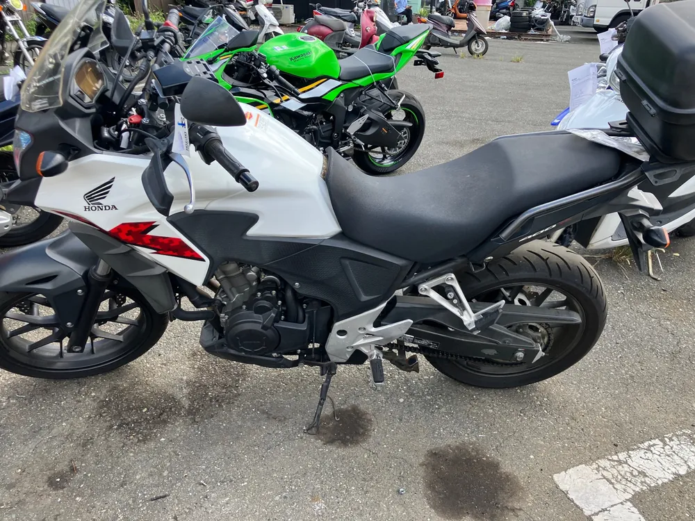 Honda CB400X ABS 2013, белый, фото 2