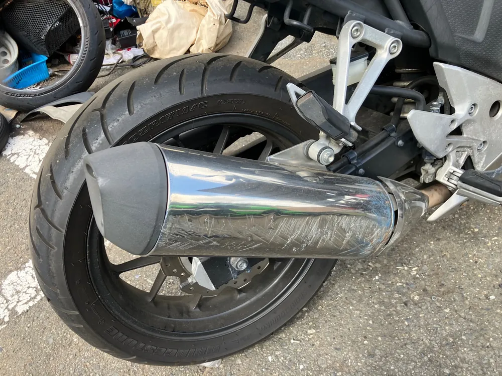 Honda CB400X ABS 2013, белый, фото 4