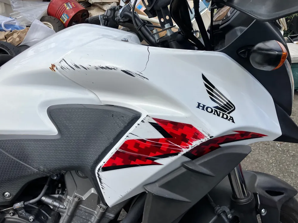 Honda CB400X ABS 2013, белый, фото 5