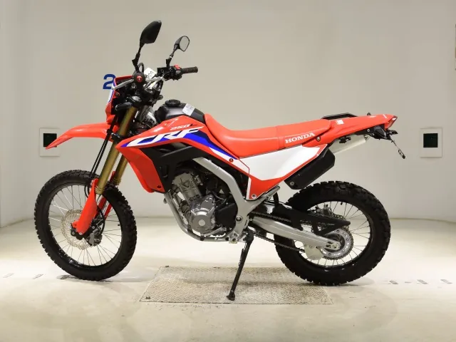 Honda CRF250 Rally, белый, красный, чёрный, фото 2