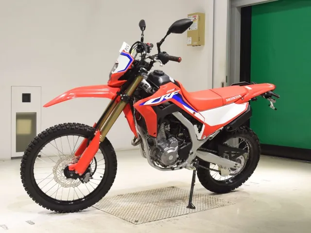 Honda CRF250 Rally, белый, красный, чёрный, фото 4