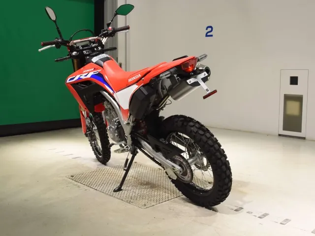 Honda CRF250 Rally, белый, красный, чёрный, фото 6