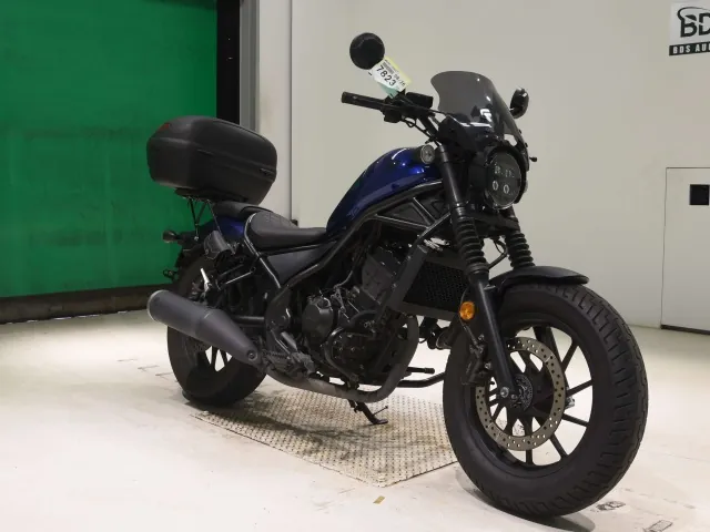 Honda Rebel 250, синий, фото 3