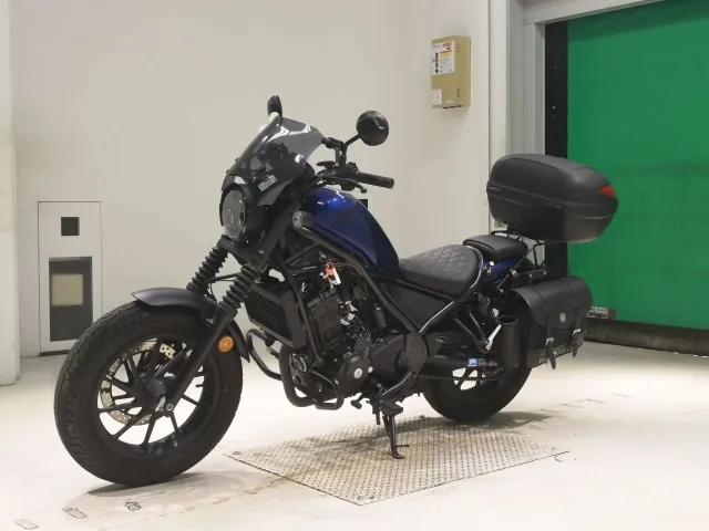 Honda Rebel 250, синий, фото 4