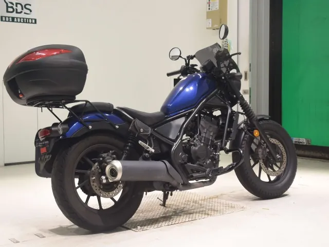 Honda Rebel 250, синий, фото 5