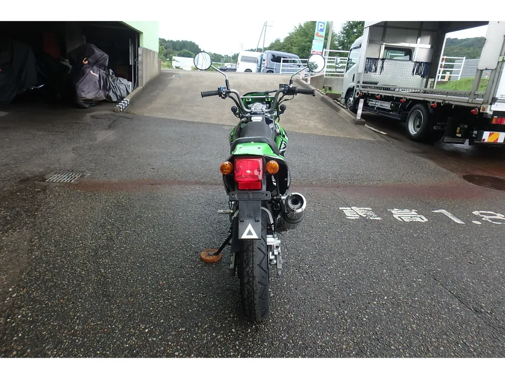 Kawasaki KSR110, lime / black, фото 8