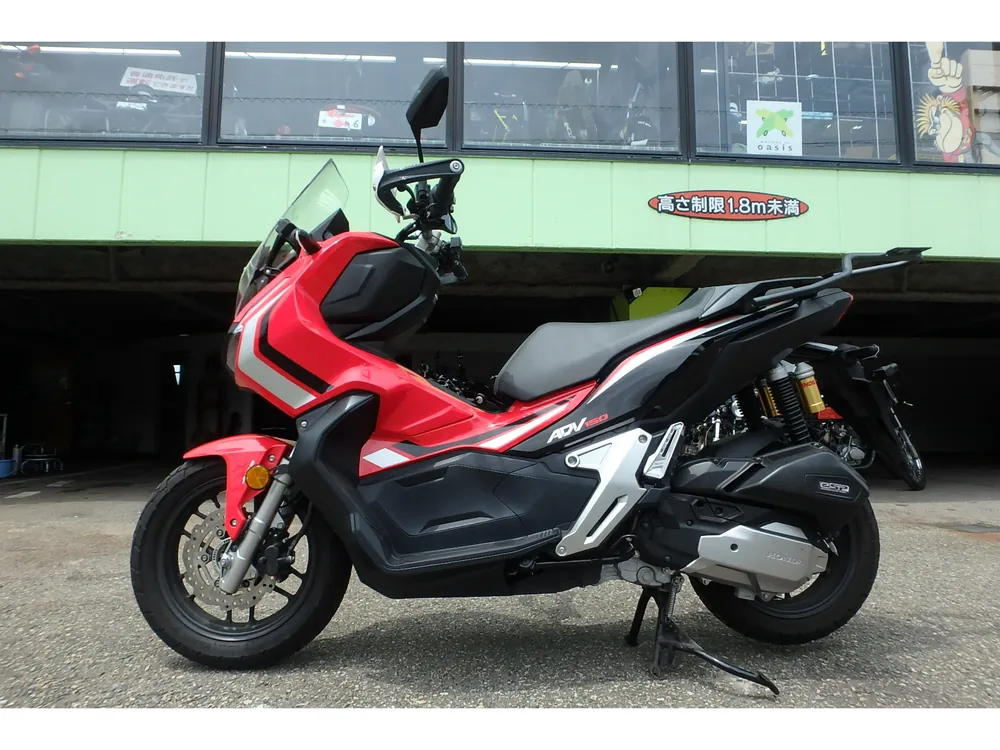 Honda ADV150, black/red, фото 17