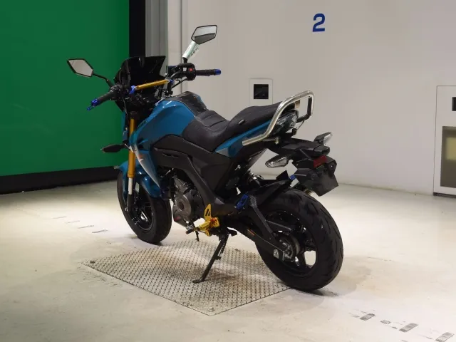 Kawasaki Z125 PRO, зелёный, фото 6