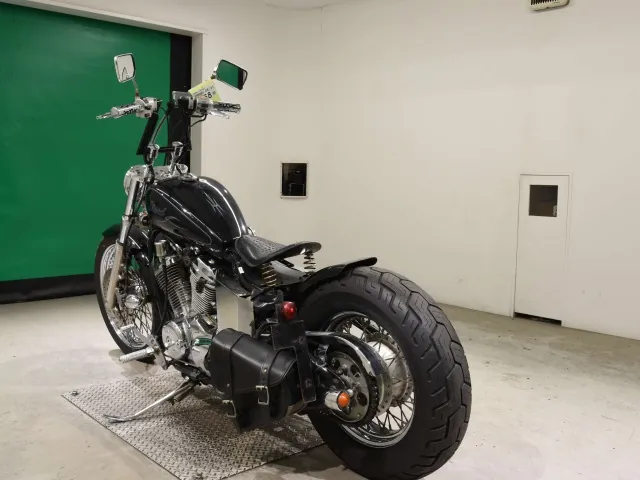 Honda Steed 400 1990, чёрный, фото 6