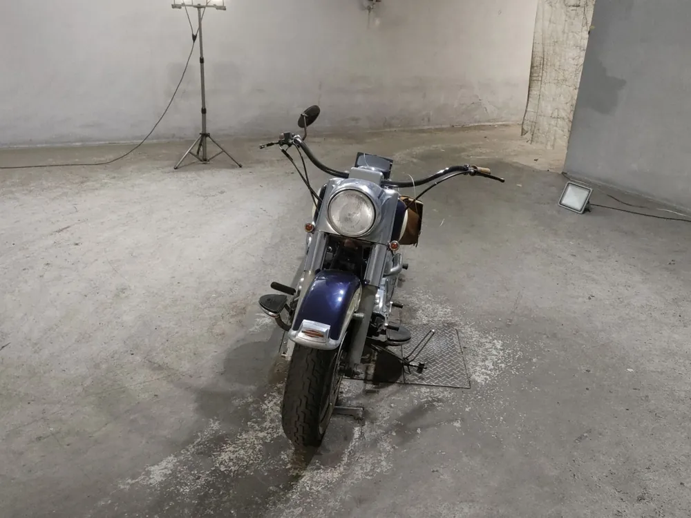 Harley-Davidson Fat Boy 2004, white / blue, фото 3