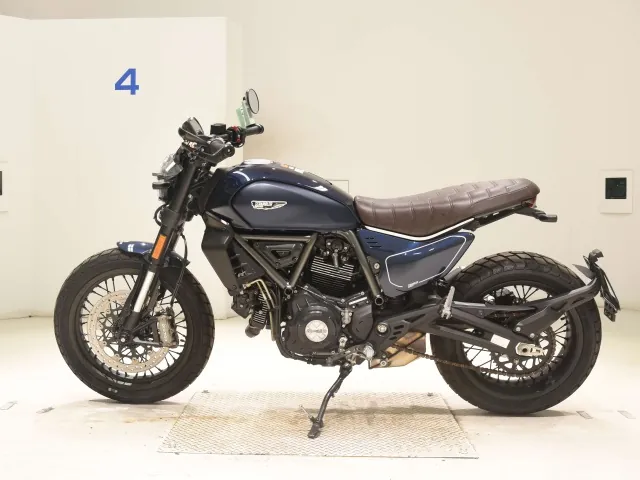 Ducati Scrambler Night Shift 2023, navy blue, фото 2