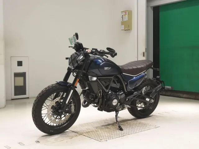 Ducati Scrambler Night Shift 2023, navy blue, фото 4