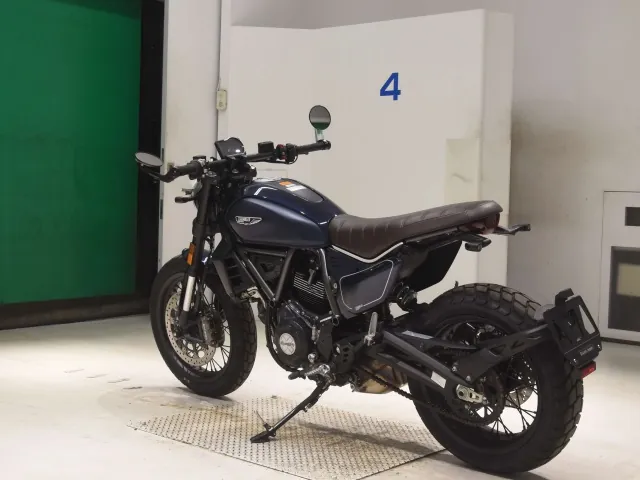 Ducati Scrambler Night Shift 2023, navy blue, фото 6