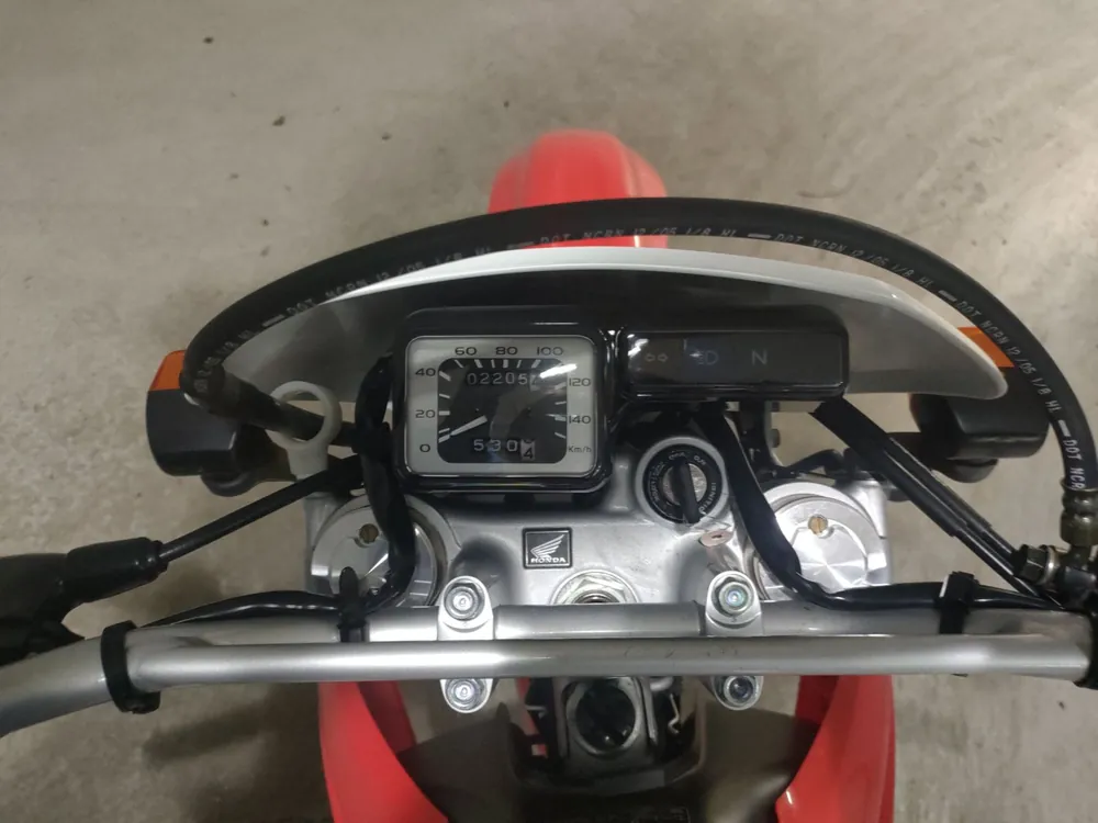 Honda XR250, красный, фото 5