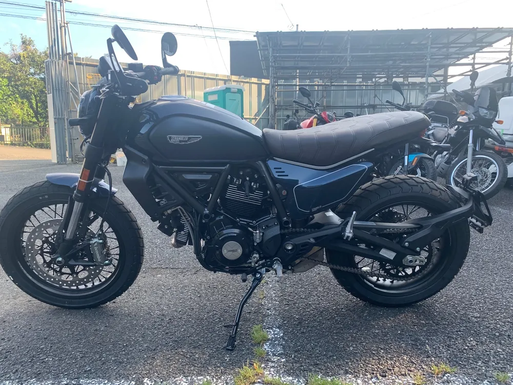 Ducati Scrambler Night Shift 2026, синий, фото 3