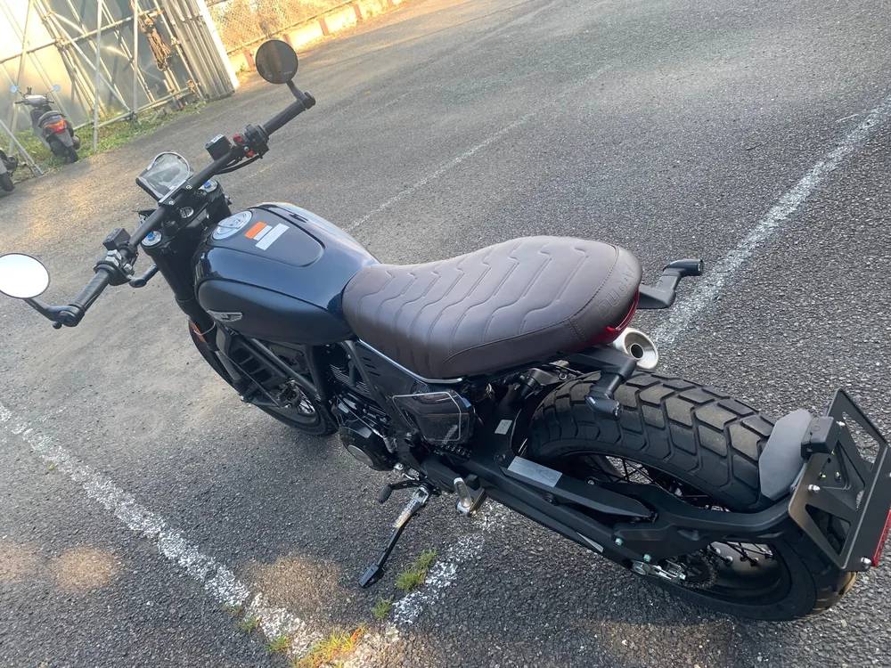 Ducati Scrambler Night Shift 2026, синий, фото 4