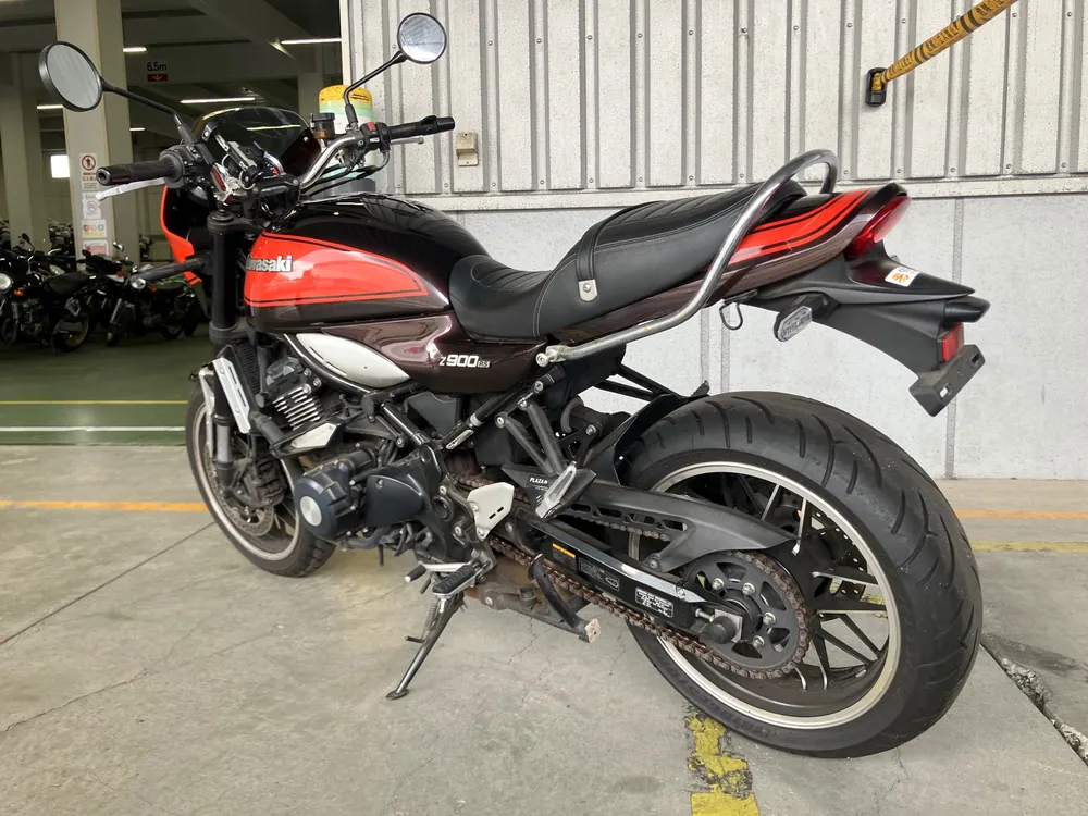 Kawasaki Z900RS 2019, light brown / orange, фото 5