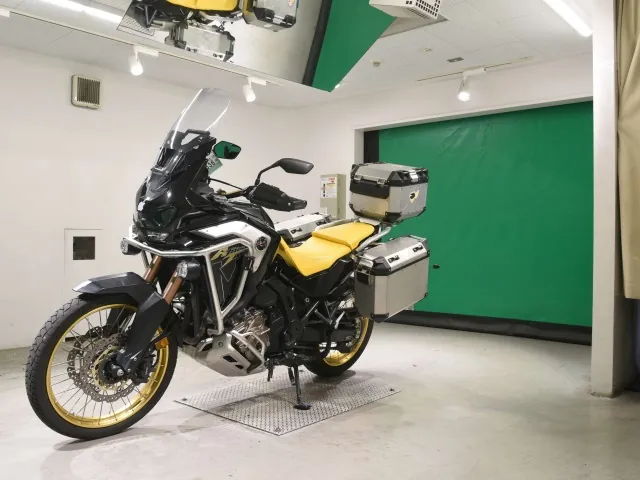Honda CRF1100L 2019, black | yellow, фото 4