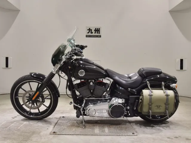 Harley-Davidson FXSB Breakout 2014, чёрный, фото 2