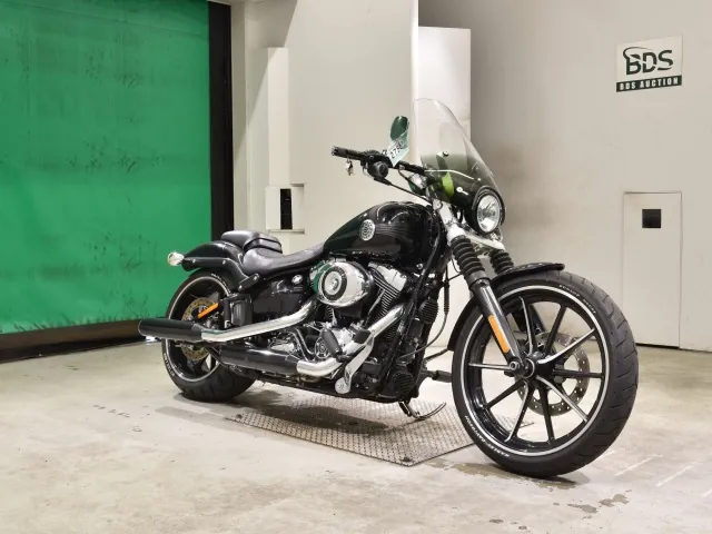 Harley-Davidson FXSB Breakout 2014, чёрный, фото 3