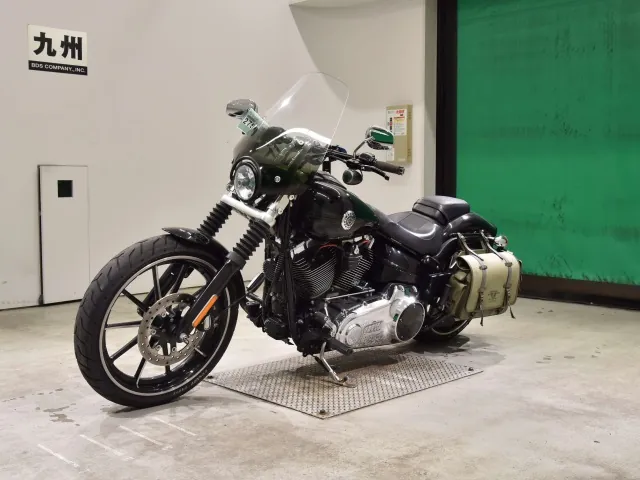 Harley-Davidson FXSB Breakout 2014, чёрный, фото 4