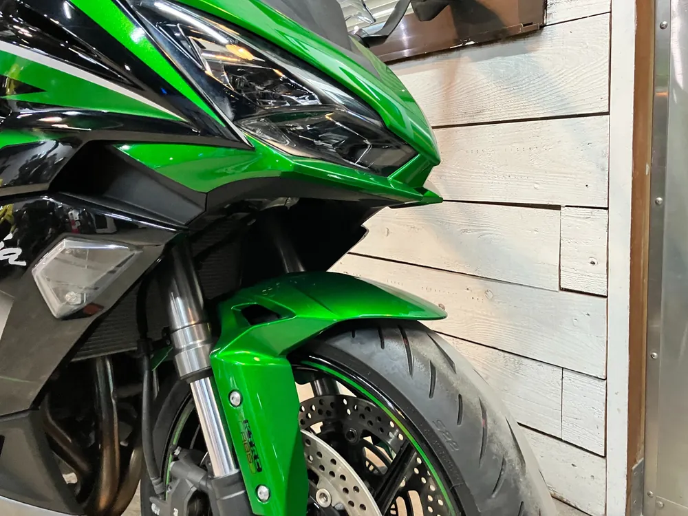 Kawasaki NINJA1000SX 2021, black/green, фото 19